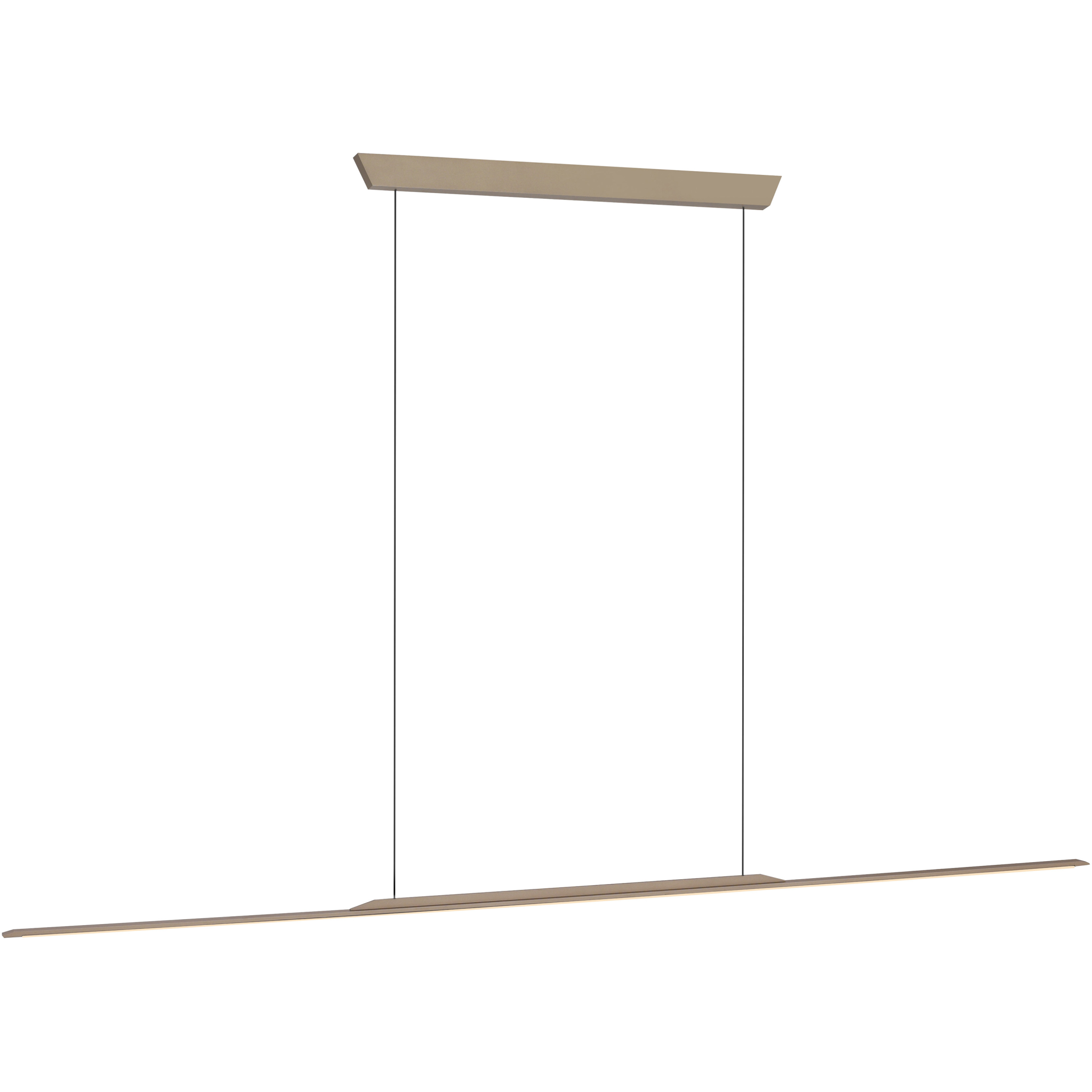 PAUL NEUHAUS PURE SURFACE 125 CM BRONZE LANGBORDSPENDEL