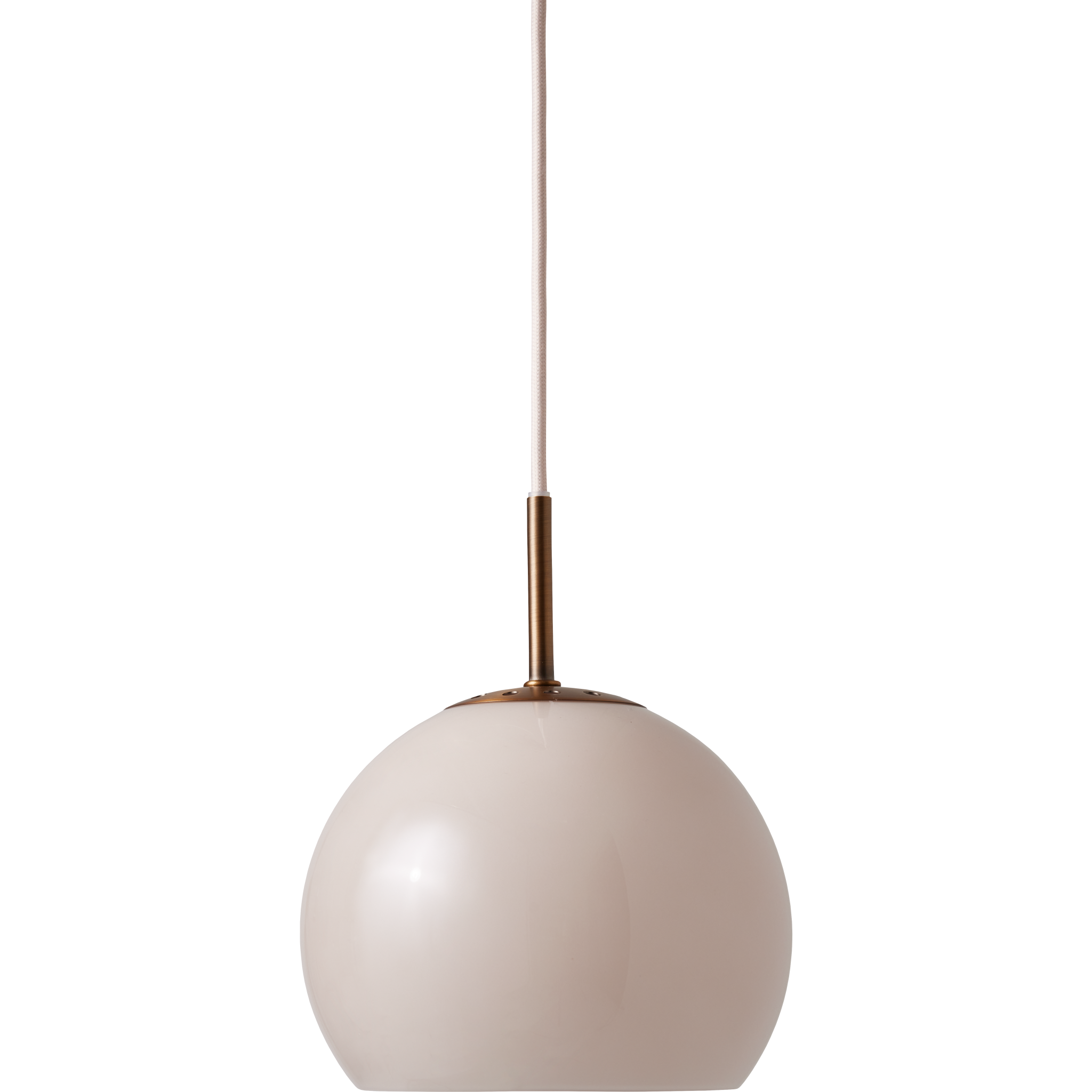 FRANDSEN BALL GLAS Ø18 SAND GREY PENDEL