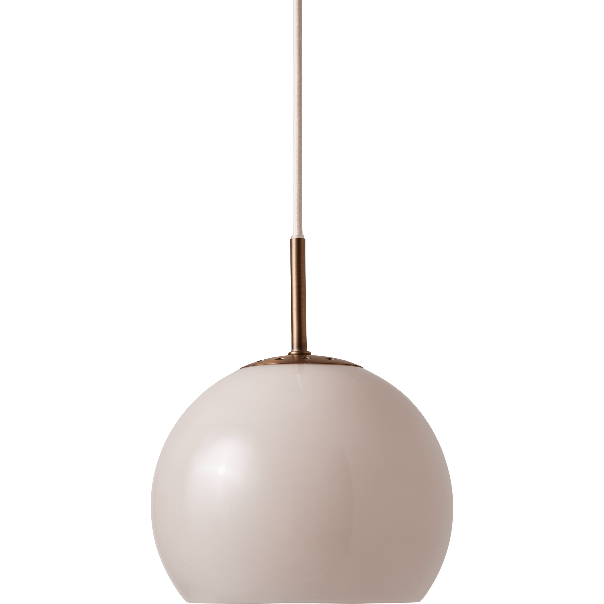 FRANDSEN BALL GLAS Ø25 SAND GREY PENDEL