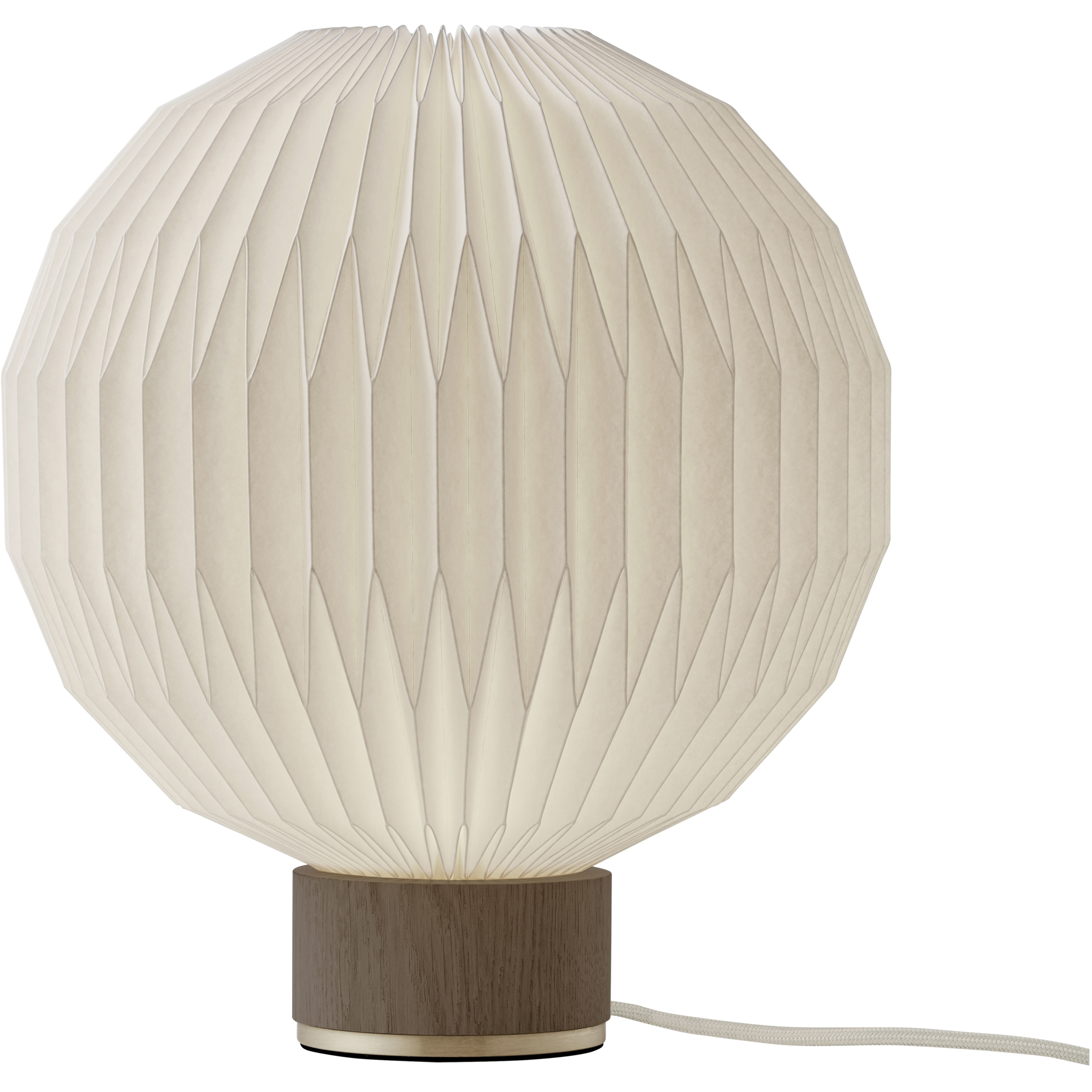 LE KLINT 375 S PAPIR RØGET EG BORDLAMPE