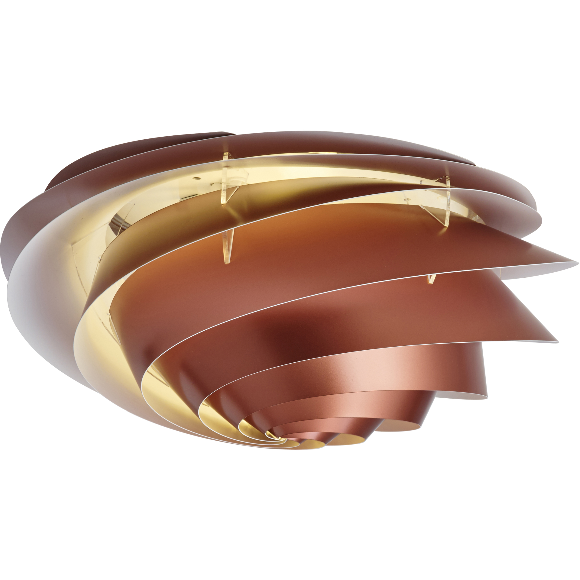 LE KLINT SWIRL 1320 S FOLIE KOBBER LOFT-/VÆGLAMPE