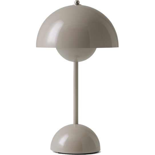 &TRADITION FLOWERPOT VP9 GREY BEIGE PORTABLE BORDLAMPE