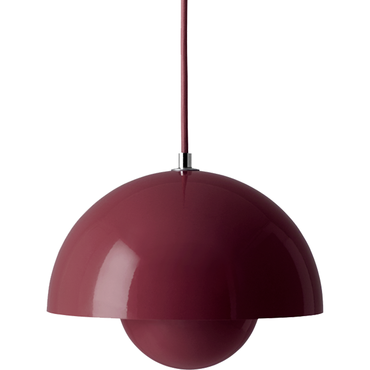 &TRADITION FLOWERPOT VP1 DARK PLUM PENDEL