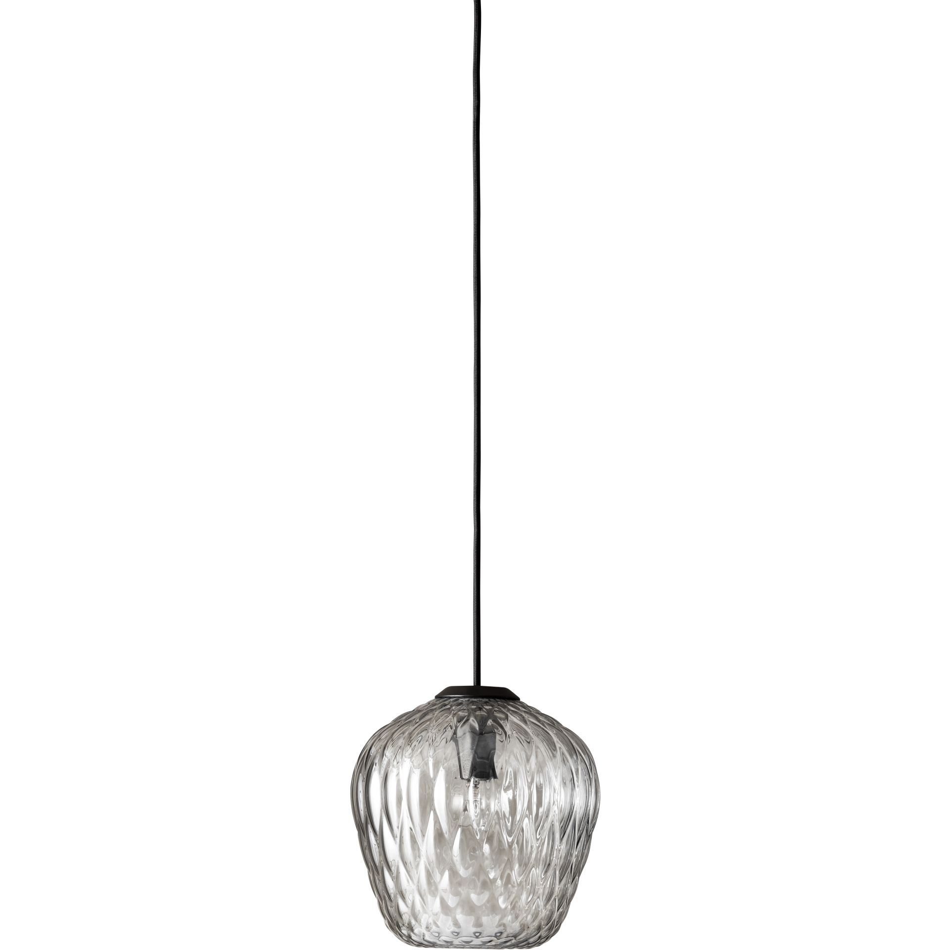 &TRADITION BLOWN SW4 SILVER/SORT PENDEL