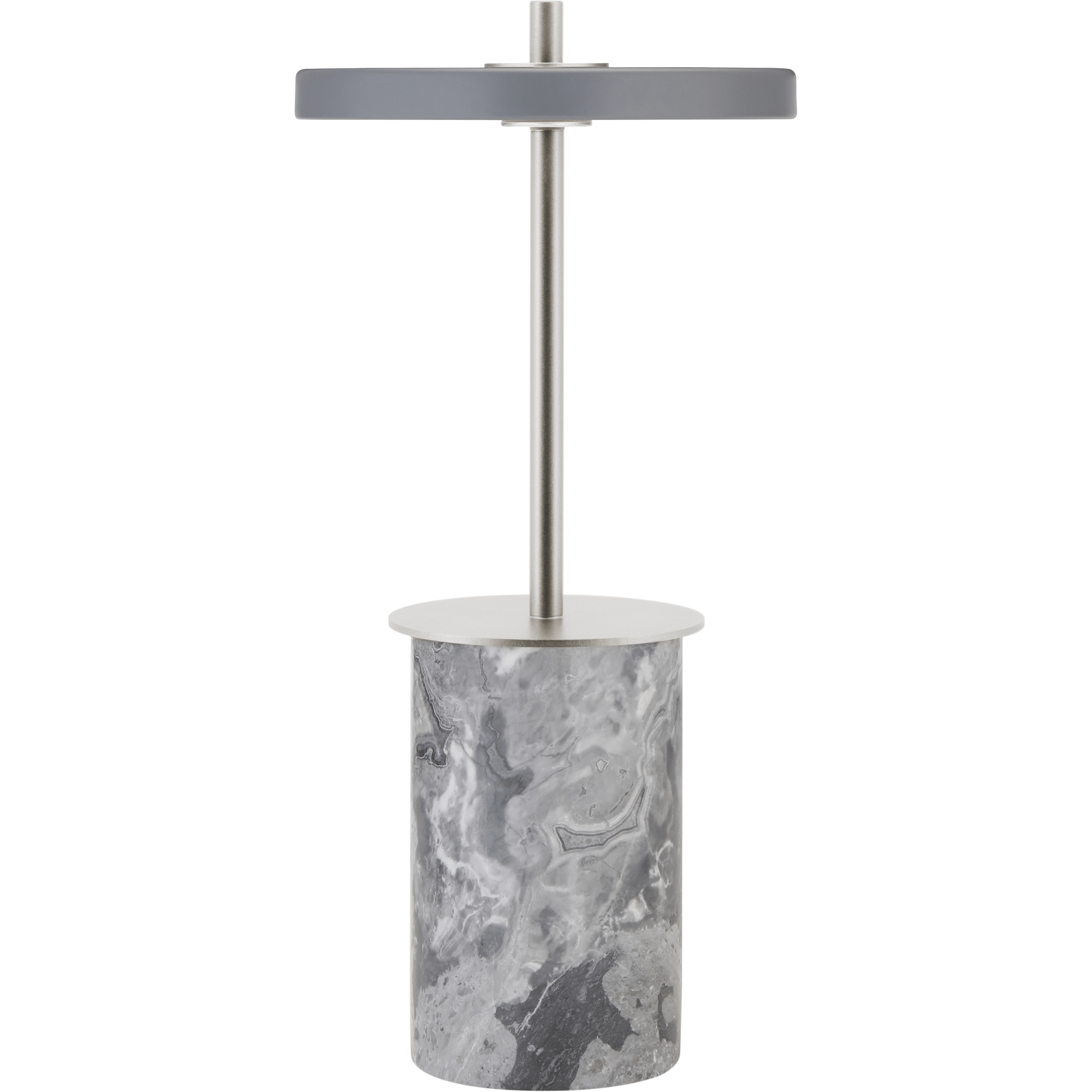 UMAGE ASTERIA MOVE MINI GREY MARBLE STÅL PORTABLE LAMPE