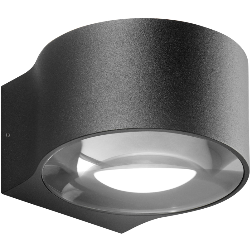 LIGHT-POINT ORBIT MINI 3000K SORT UDENDØRS VÆGLAMPE