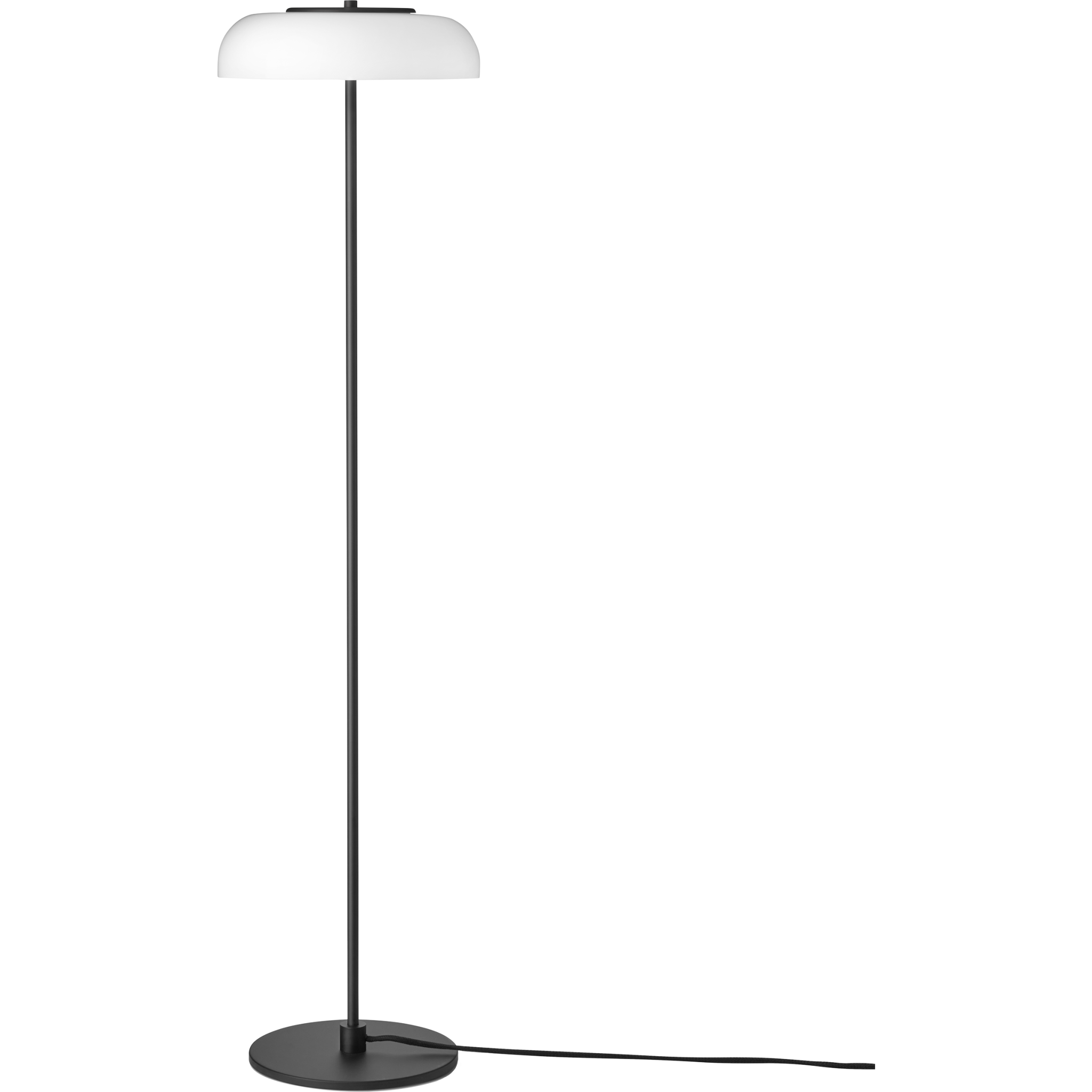 NUURA BLOSSI SORT/OPAL LED DÆMP GULVLAMPE