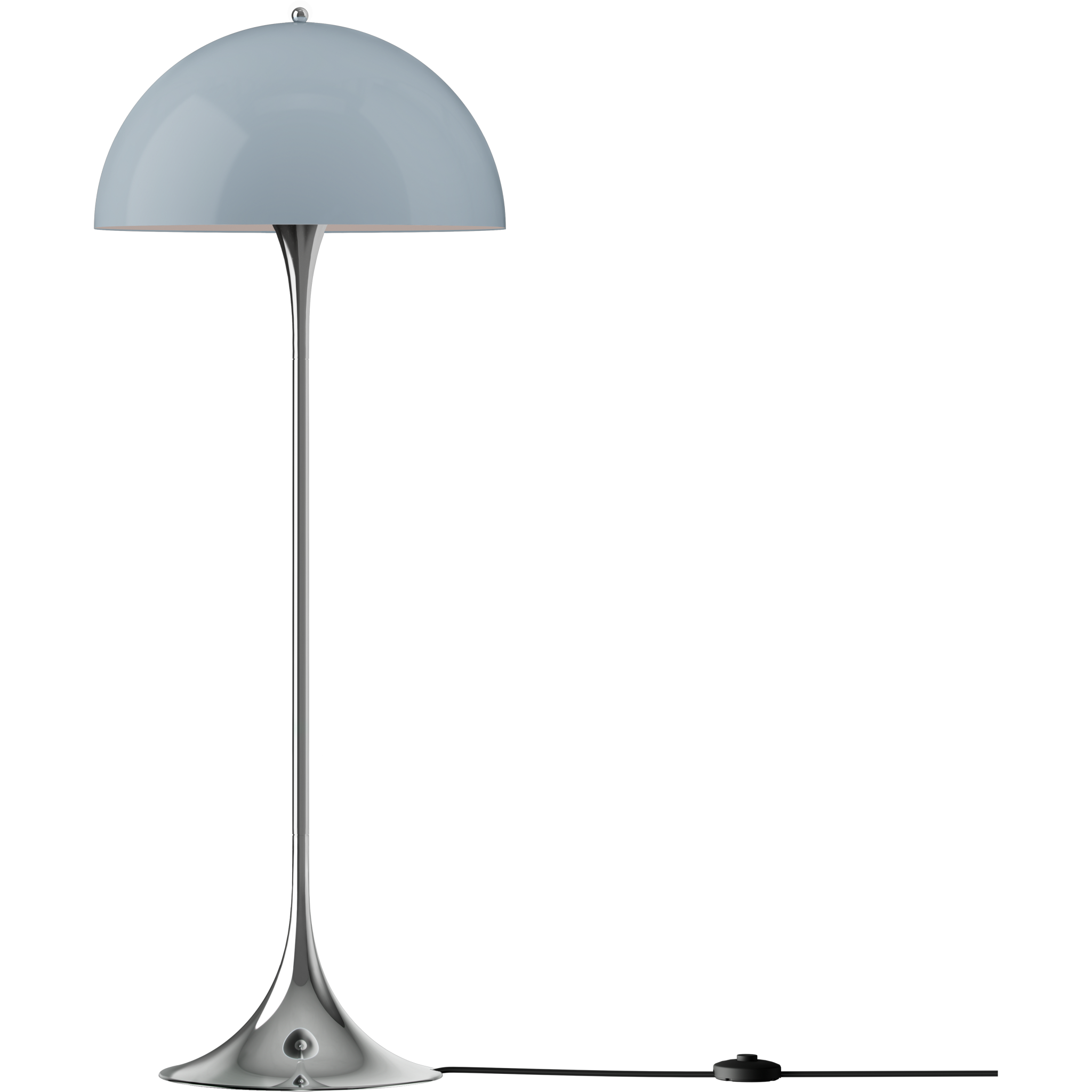 LOUIS POULSEN PANTHELLA 500 THE ORIGINALS OPAL BLUE GREY GULVLAMPE