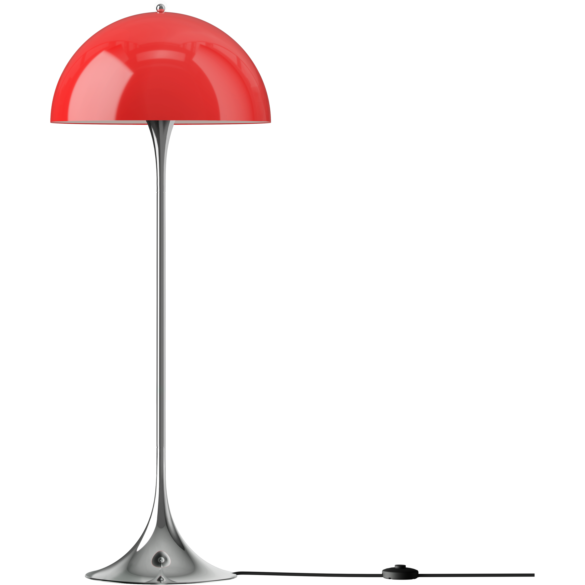 LOUIS POULSEN PANTHELLA 500 THE ORIGINALS OPAL RED GULVLAMPE